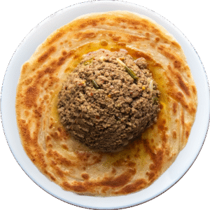 TAWA QEEMA WITH PARATHA